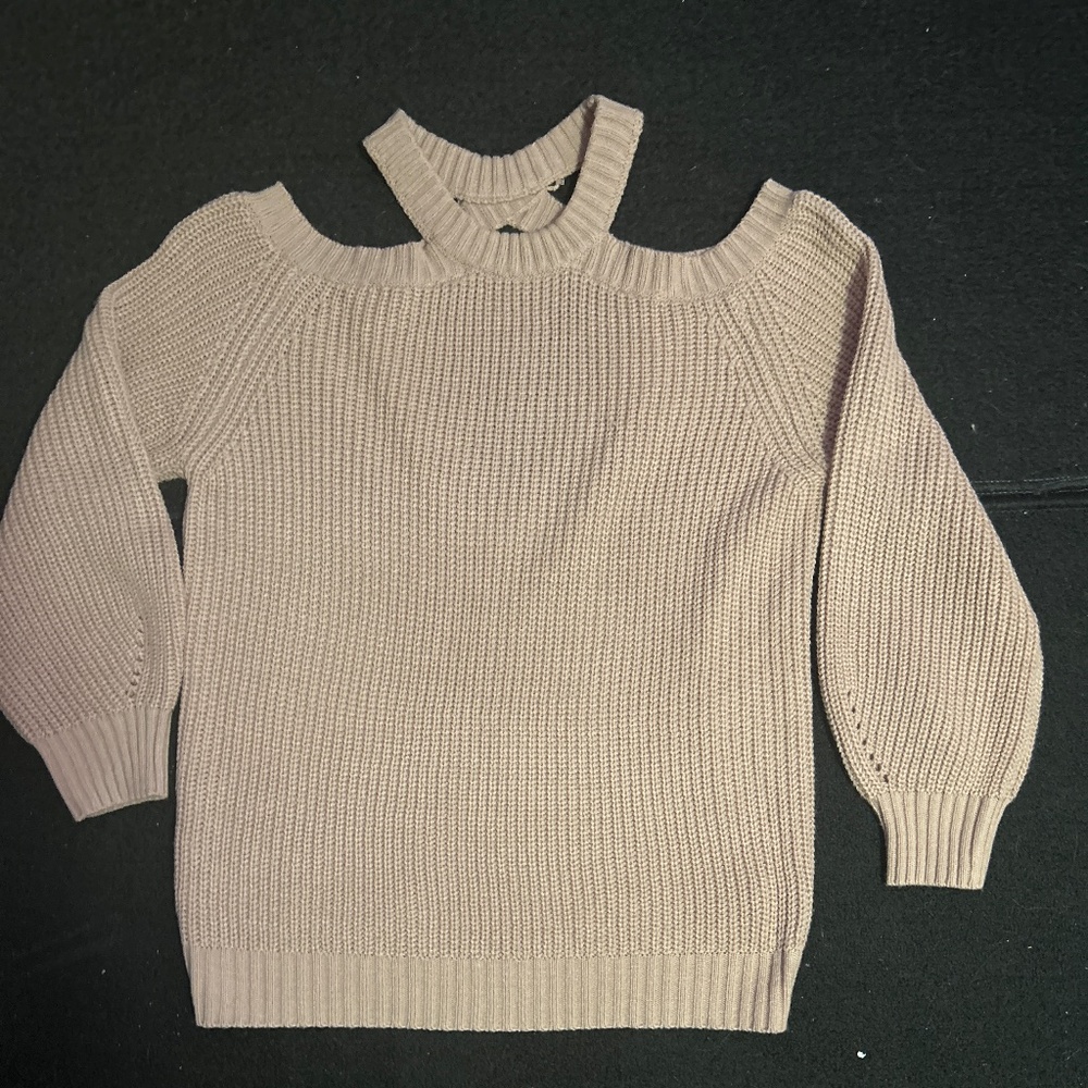 Off the shoulder sweater